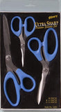 Allary Ultra Sharp 3Piece Scissors Set