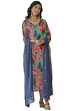 Gosriki Women'S Cotton Blend Straight Printed Kurta With Pant & Dupatta (Sukuna Multi-Gs_L_Multi_Large) Multicolour,Multicolour,,B0CQPJ956T