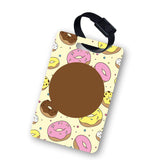 Funcart Donuts Theme Luggage Tag