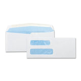 Double Window Envelopes,No. 85/8 quot;,35/8 quot;x85/8 quot;,500/BX,WE