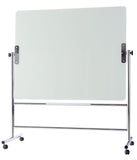 Magnetic Glass Revolving Dry-Erase Easel