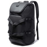 Red Lemon Bange 40L Travel Backpack For Men & Women Waterproof Large Capacity Duffel + Backpack 2In1 Shoe Compartment, MultiP