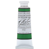 M. Graham & Co. Phthalocyanine Green Yellow Shade Oil Paint