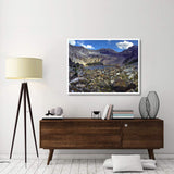 Nokhu Crags, Hornfel Layers Carved By Glaciers, Medicine Bow Range, Colorado-Paper Art-50,,X38,,