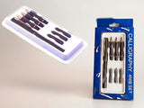 TECHNOCHITRA Calligraphy Fountain Pen Set with 4 Silver Plated Nibs & 3 Ink Cartridges Complete Calligraphy Pen Kit for Beginn