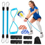 Volleyball Training Equipment,Volleyball Pass Aid Resistance Band,Elastic Rope Exercise Resistance Bands,Resistance Belt Set for