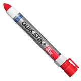 Markal 28882 - Quik+ Stik Oily Surface Solid Paint Marker for Marking Oily, Wet, Dry, Smooth & Rough Surfaces, Twist-Up Knob, Fa