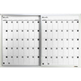 LLR52503 Lorell Magnetic DryErase Calendar Board