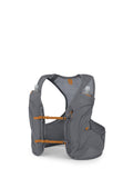 Osprey Duro LT Mens Running Hydration Vest with Hydraulics Soft Flasks, Phantom Grey/Toffee Orange, Small