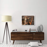 Aerial View Of Manhattan With Flatiron Building, Nyc-Paper Art-34,,X26,,