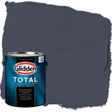 Glidden Total 1 gal. Black Flame/Purple Eggshell Interior Paint with Primer
