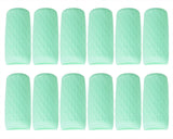 Mini Skater 12pcs Silicone Travel Bottle Cover Reusable Elastic Sleeve Fit Standard Toiletry Container Stretching Bottle Lid Cap