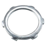 RACO 1198B2 Locknut, 2 Inch Trade Size, Steel, Rigid/IMC Conduit, NonUL, 2Pack