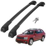 JOYTUTUS Lockable Roof Rack Cross Bars Compatible with Volkswagen VW Atlas 2017-2025 with Raised Side Rails (Not Fit for Cross S