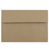 JAM PAPER A8 Premium Invitation Envelopes - 5 1/2 x 8 1/8 - Brown Kraft Paper Bag - Bulk 500/Box