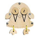 Enakshi Kids Busy Board DIY Material Activity Sensory Board Parts for Toddler Gifts Large Birds|Baby | Toys for Baby | Developme