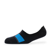 Young Wings MenS_Socks Black Colour Cotton Fabric Design Free Size NoShow Length Casuals & Formals Wear Socks Pack Of 1 M1134