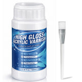 Acrylic Varnish, Gloss Varnish for Acrylic Painting, Non-Yellowing, Resists Cracking, Clear Acrylic Paint Sealer for Canvas, Woo