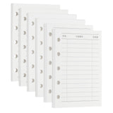 MEGAPENNA 240Sheets A8 Planner Inserts Blank/LinedBinder Inserts