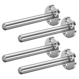 Stainless Steel Hidden Floating Shelf Bracket Heavy Duty Blind Shelf Support Invisible Mounting Hardware for Wall Mantels Shelve