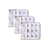 Trylo Bra Hook 3X3 Pack 3 - White,WHITE,,B0C9CNT7B7