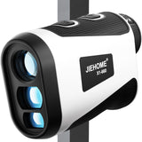 Golf Rangefinder with Magnetic JIEHOME X1 660YDS Laser Rangefinder 6X Magnification, Slope, Flagpole Locking Vibration, Recharge