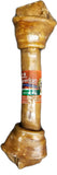 Pet Factory American Beefhide 12 Knotted Bone Dog Chew Treat - Chicken Flavor, 1 Count/1 Pack