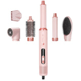 6 in 1 Hair Styler Set & Hair Dryer Brush, 110,000 RPM High-Speed Negative Ionic Foldable Hair Dryer Fast Drying, Multi Professi