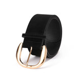 Salty Blackcurrant Suede Wide Belt For Women | Stylish Adjustable Waist Belt | Trendy Waist Belt | Versatile Fashion Accessory |