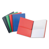 Folder 8Pocket 8.5X11 in ASST Color W/White Pocket OXF99667