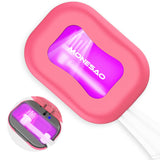 MONESAO Toothbrush Sanitizer Covers, Toothbrush Case with Violet Light - Rechargeable Cleaner Case - Auto Home Travel Tooth Brus