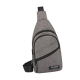 Calandis Sling Bag For Men Portable Fanny Pack Small Lightweight Fashion Shoulder Bag Gray | Backpacks, Bags & Briefcases | Mens