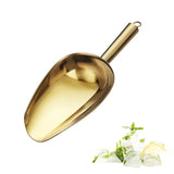 Sipoyen 6 oz Gold Ice Scoop, Stainless Steel Food & Candy