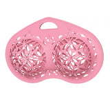 Ecomistiq Silicone Bra Washing Bag Silicone Bra Laundry Bag For Sports Bras Scarf Ties Pink | Laundry Bags | Laundry Supplies |