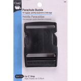 Dritz 479 Parachute Buckle for 2Inch Strap, Black