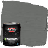 Glidden Interior Paint + Primer: Gray/Up in Smoke, One Coat, Semi-Gloss, 1 Gallon