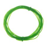 HARFINGTON Polyurethane Round Belts 2mm Dia 16.4ft(5 Meters) Length Rough Surface PU Urethane Belt for Drive Transmission, Green