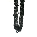 Rhode Island Novelty 33 Inch 7 MM Black Beads, One Dozen per Order