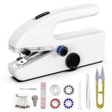 Handheld Sewing Machine,Two dear,Mini sewing machine,Easy to Use and Fast Stitch Suitable for Clothes,Fabrics, DIY Home Travel E