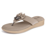 Ortho Joy Sandal For Women || Orthopedic Women'S Slipper || Doctor Footwear For Women || Comfortable Footwear,Beige,6,B0DJSLKSCW