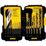 Irwin Tools IRWIN Drill Bit Set, Cobalt Alloy Steel, 15Piece (316015)