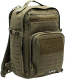 LAPG Atlas 12 Hour Tactical Backpack for Men & Women, Survival Gear Bag, Large Hiking Camping Bug Out Backpack, OD Green