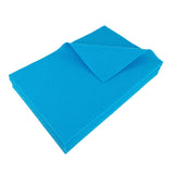 Jtnohx Color Felt, Soft Felt Sheets, 1.4mm Thick 8x12 Handicraft Felt Fabrics 20Pcs for DIY and Sewing Projects (Sky Blue)