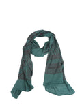 Rai Sahab WomenS Cotton Hand Block Printed Casual Stoles/Scarf(St151Grn)