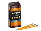 Bostitch Office Premium #2 Pencils, American Cedar Wood, PreSharpened, HB Graphite, 24Pack (BACP12Y2PK)