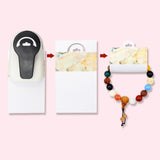 Ujeavette Paper Punch For Earring Cards Hole Punch For Home Diy Accessory Photo Albums|Stamp Puncher Punching Machine Hole Punch