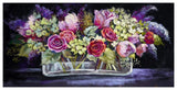 Roses And Lilacs-Paper Art-62,,X32,,