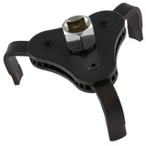 Neiko 03421A Two Way Universal Adjustable Oil Filter Wrench | 3-Jaw Design | 3/8 Square Drive Socket | Includes 1/2 Adaptor | Au