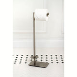 Kingston Brass Cc8008 Freestanding Toilet Paper Holder, 22-3/4-Inch, Brushed Nickel