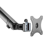 Single Arm Lcd Led Monitor Mount Bracket, Support Up To 32 Size Monitor, 9Kg Per Arm,Adjustable, With 90 Rotation, 90 Tilt Up/